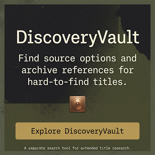DiscoveryVault - Discover beyond the surface.